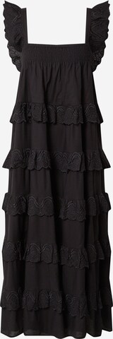 AllSaints Jurk in Zwart: voorkant