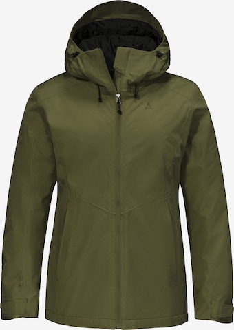 Schöffel Outdoorjacke in Grün: Vorderseite
