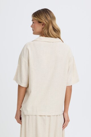 Fransa Blouse in Beige