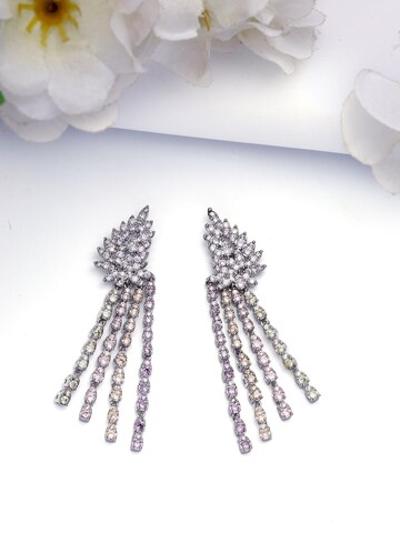 AVANT-GARDE PARIS - Pendientes 'Stefaniaina' en lila