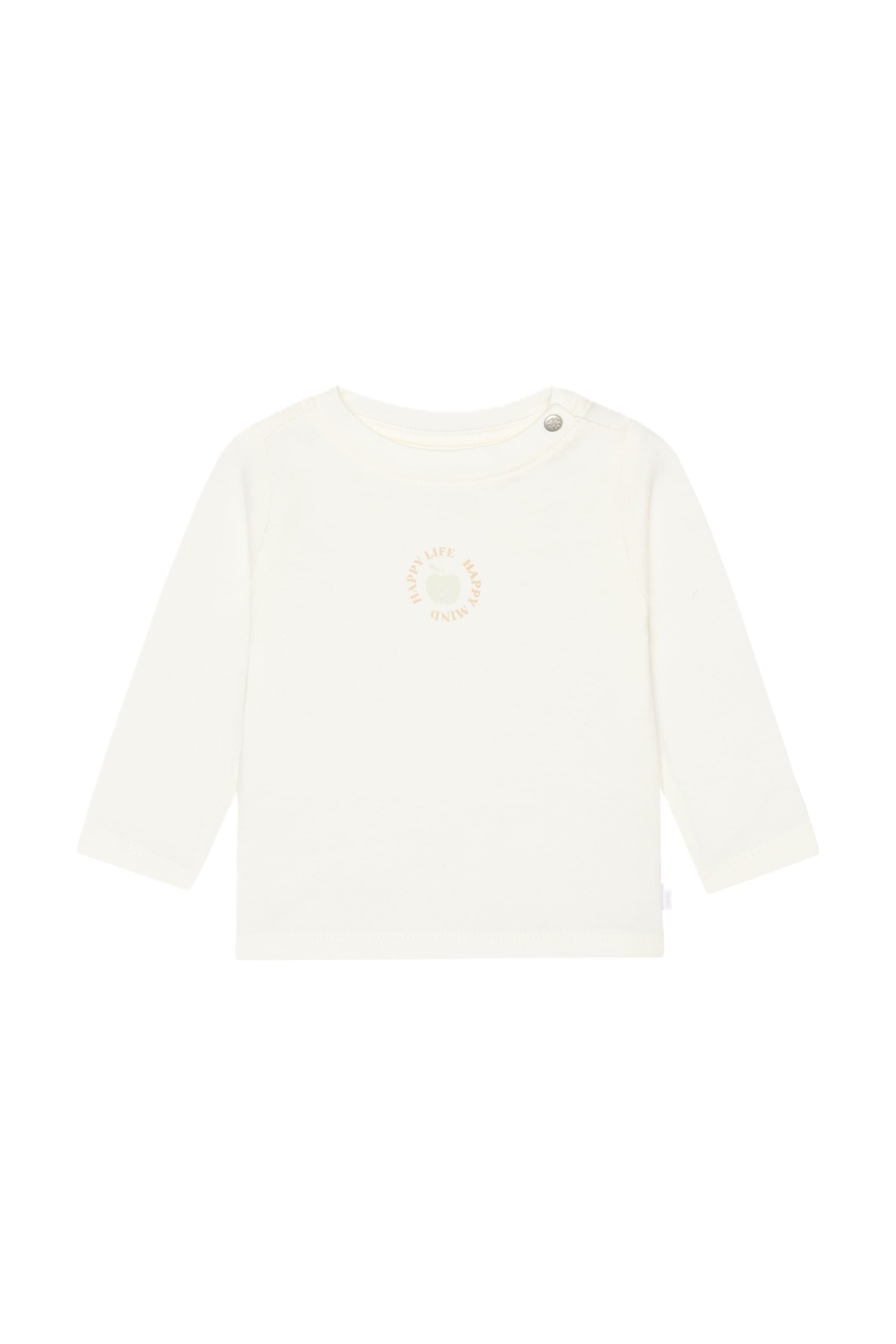 T-Shirt Noppies en blanc : devant