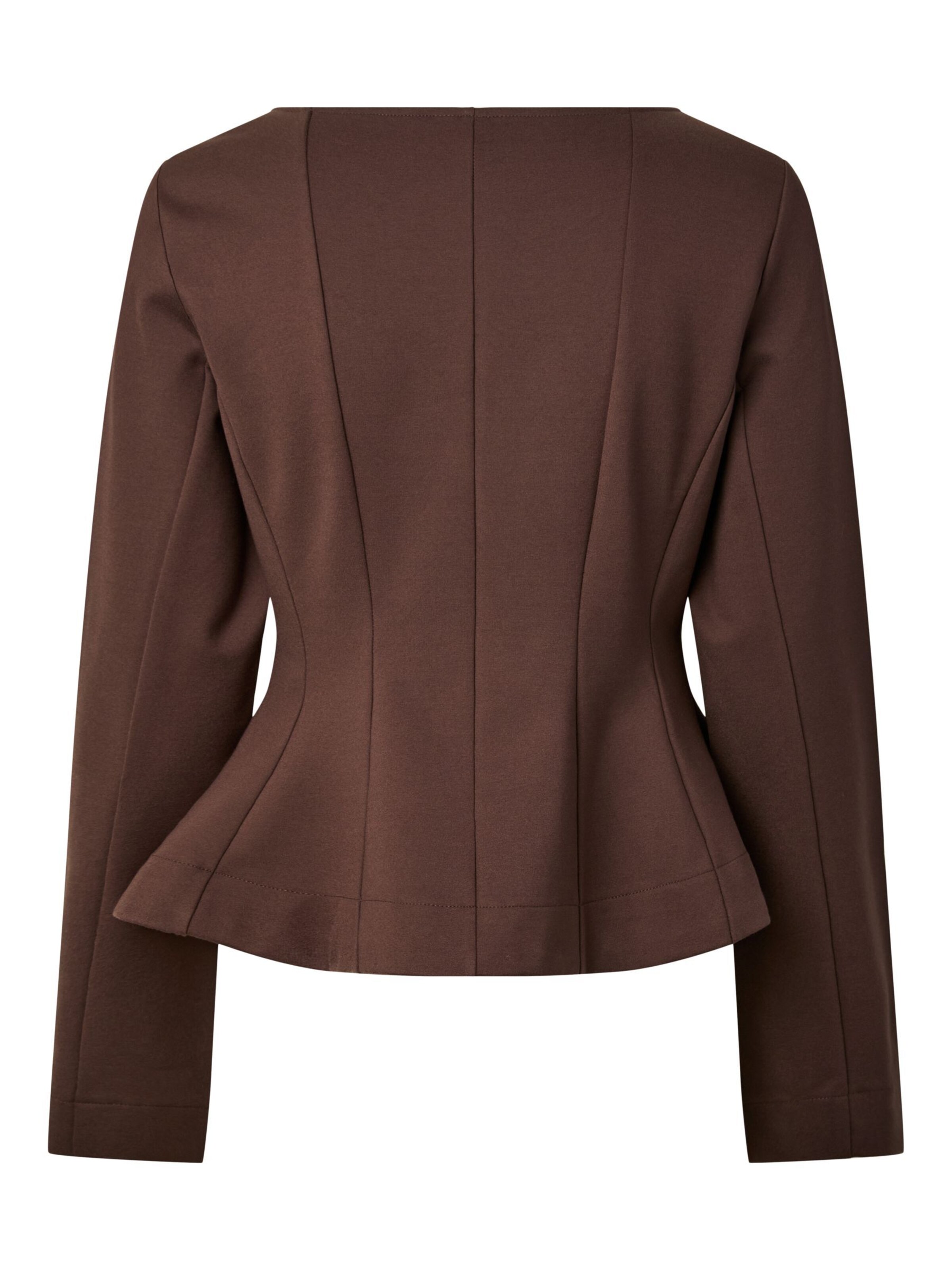 Chemisier 'PCGunhild' PIECES en marron