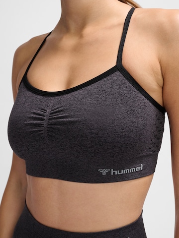 Hummel Korzetová Sportovní podprsenka – černá