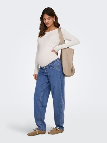 Only Maternity Regular Jeans 'OLMLuma' in Blue
