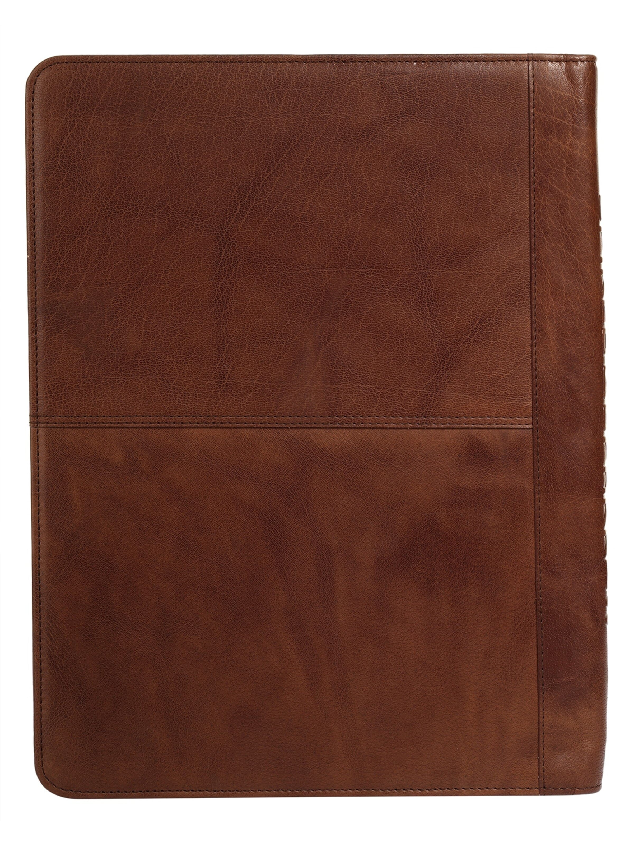 Spikes & Sparrow Document Bag 'NOTEBOOK COVER' in Brown