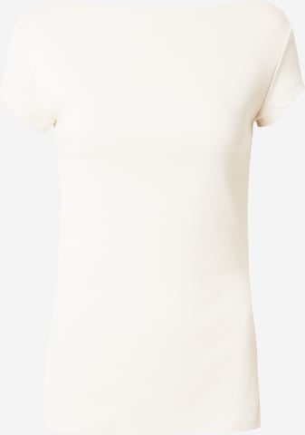 TOPSHOP T-shirt i beige: framsida