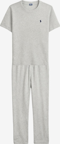 Pyjama ' Club Waffle ' Polo Ralph Lauren en gris : devant