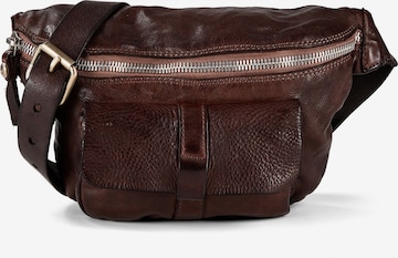 Marsupio 'Hibiscus' di Campomaggi in marrone: frontale