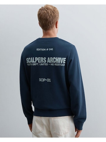 Scalpers Sweatshirt ' ' i blå