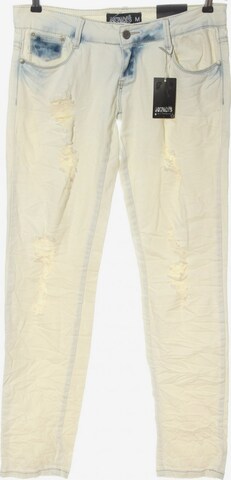 Hailys Jeans in 29 in Beige: front