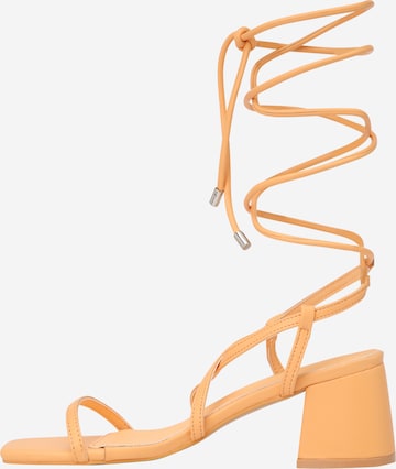 Public Desire Strap Sandals 'MABEL' in Orange