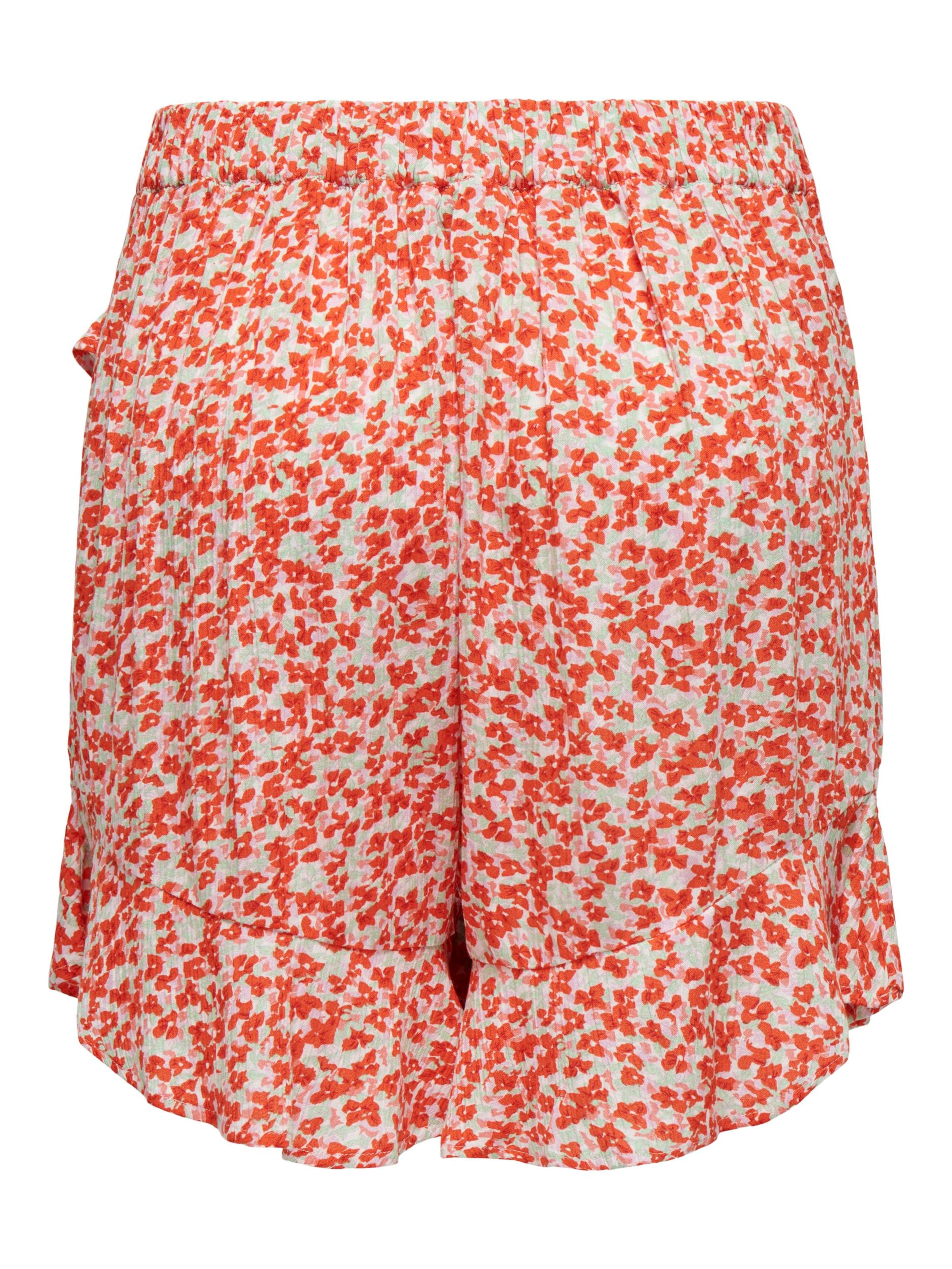 JDY Regular Broek 'TORI' in Rood