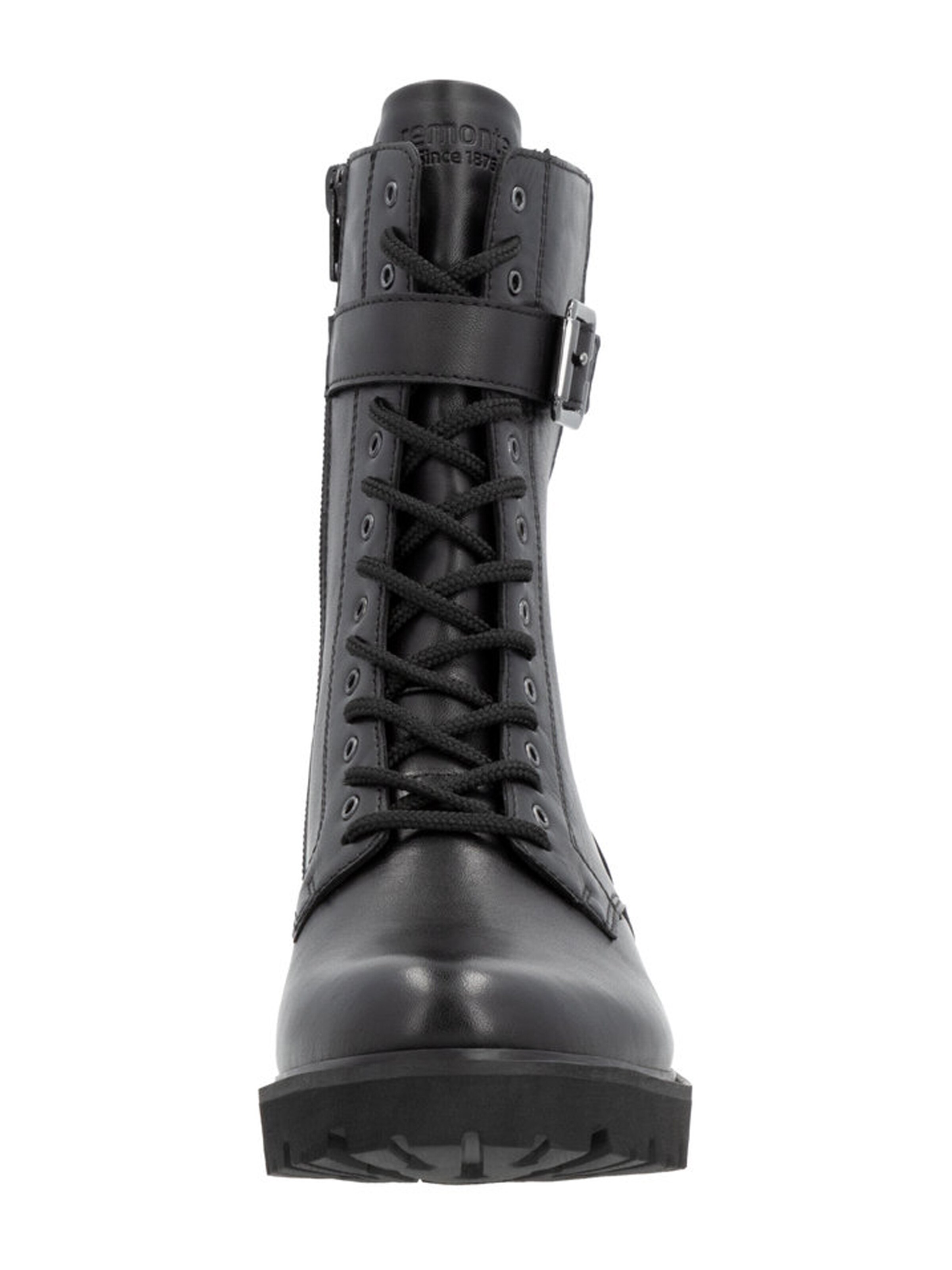 REMONTE Μποτάκι με κορδόνια σε μαύρο