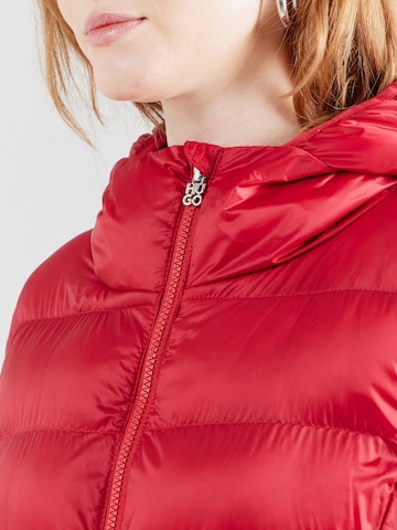 HUGO Between-seasons coat 'Famalia-3' in Red