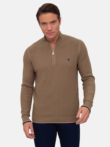 Jacey Quinn Pullover i brun: forside