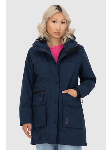 Giacca invernale 'Charlotte' di alife & kickin in blu: frontale