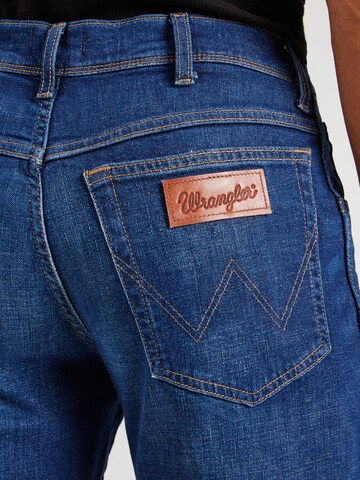 Regular Jean 'FRONTIER' WRANGLER en bleu