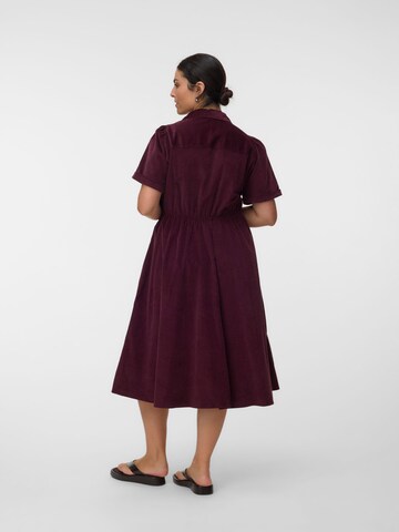Vero Moda Curve Blousejurk 'VMRay' in Rood