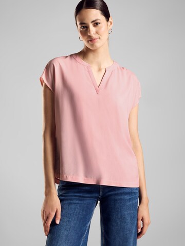 STREET ONE - Blusa em rosa: frente