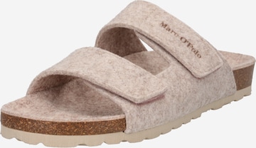 Marc O'Polo Slippers 'Bella' in Beige: front