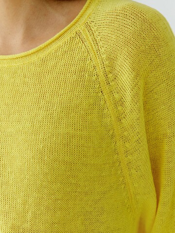 OUI Pullover in Gelb