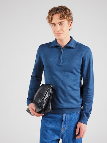 Petrol Industries Sweater in Blue: front