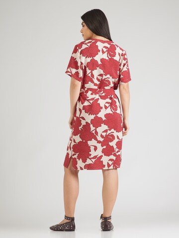 Robe-chemise 'OBJJacira' OBJECT en rouge