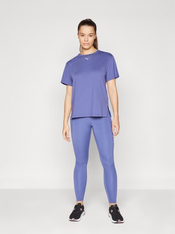 PUMA Skinny Sporthose 'Cloudspun' in Blau