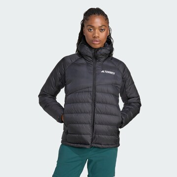 ADIDAS TERREX Outdoor jacket 'Xperior' in Black: front