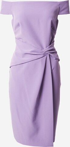 Lauren Ralph Lauren Cocktail Dress 'SARAN' in Purple: front