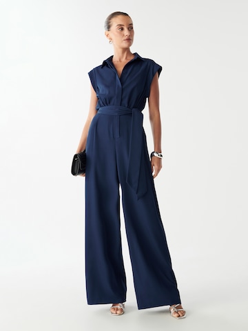 Salopeta 'Kobe' de la Willa pe albastru: față