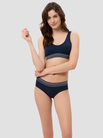 BeeDees Top 'Bustier Comfee Crop Top' in Blue