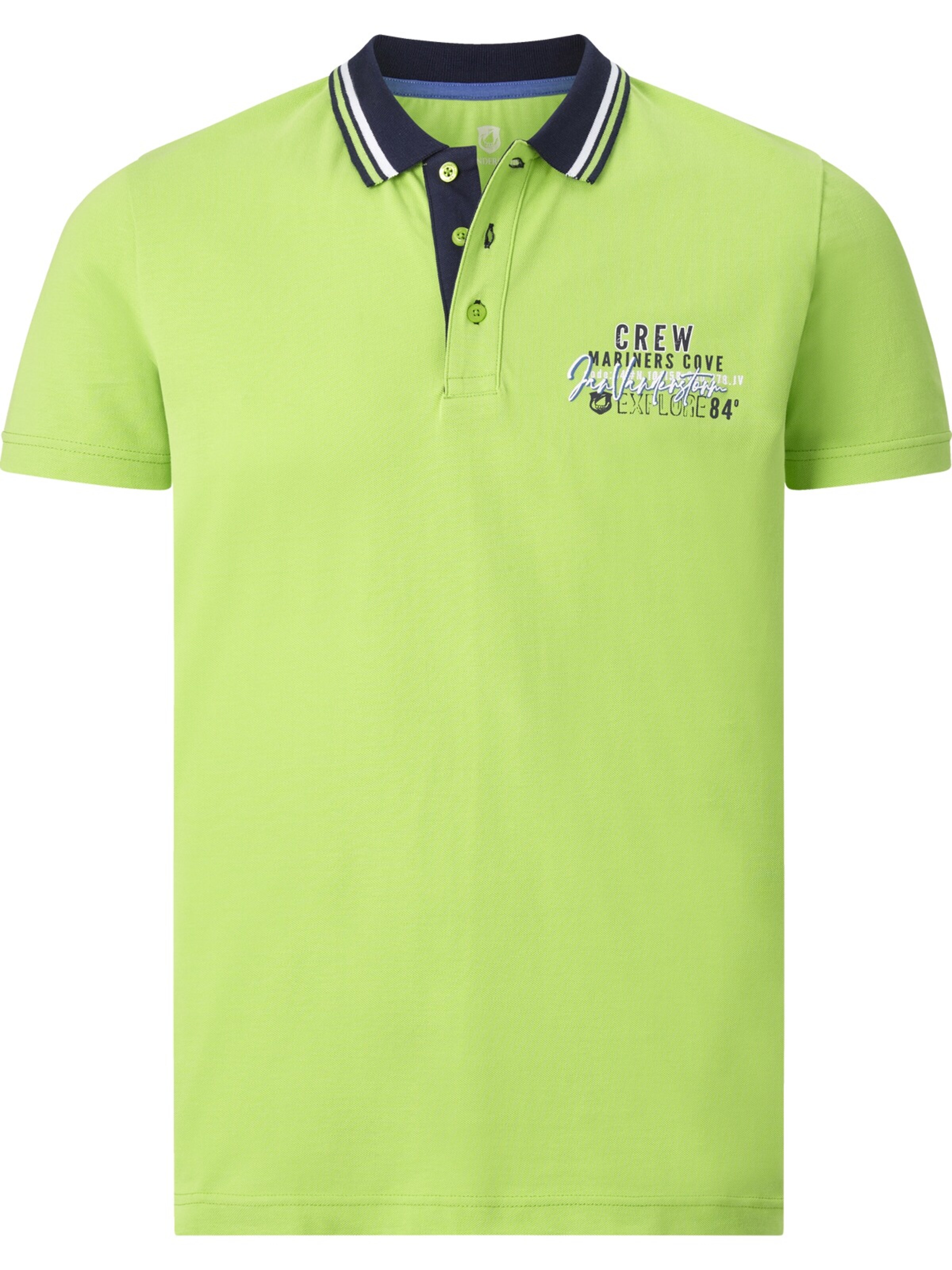 Jan Vanderstorm Poloshirt 'Teofil' in Blau