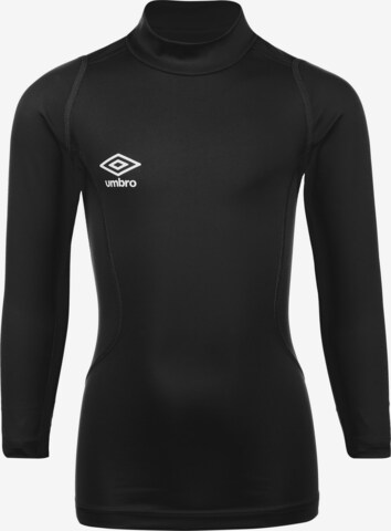 UMBRO Performance Shirt in Black: front