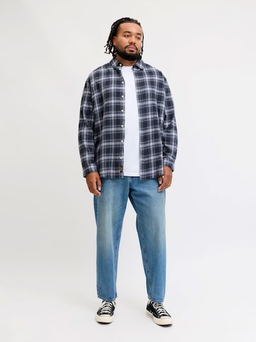 Jack & Jones Plus Comfort Fit Риза 'JJEFIELD' в синьо