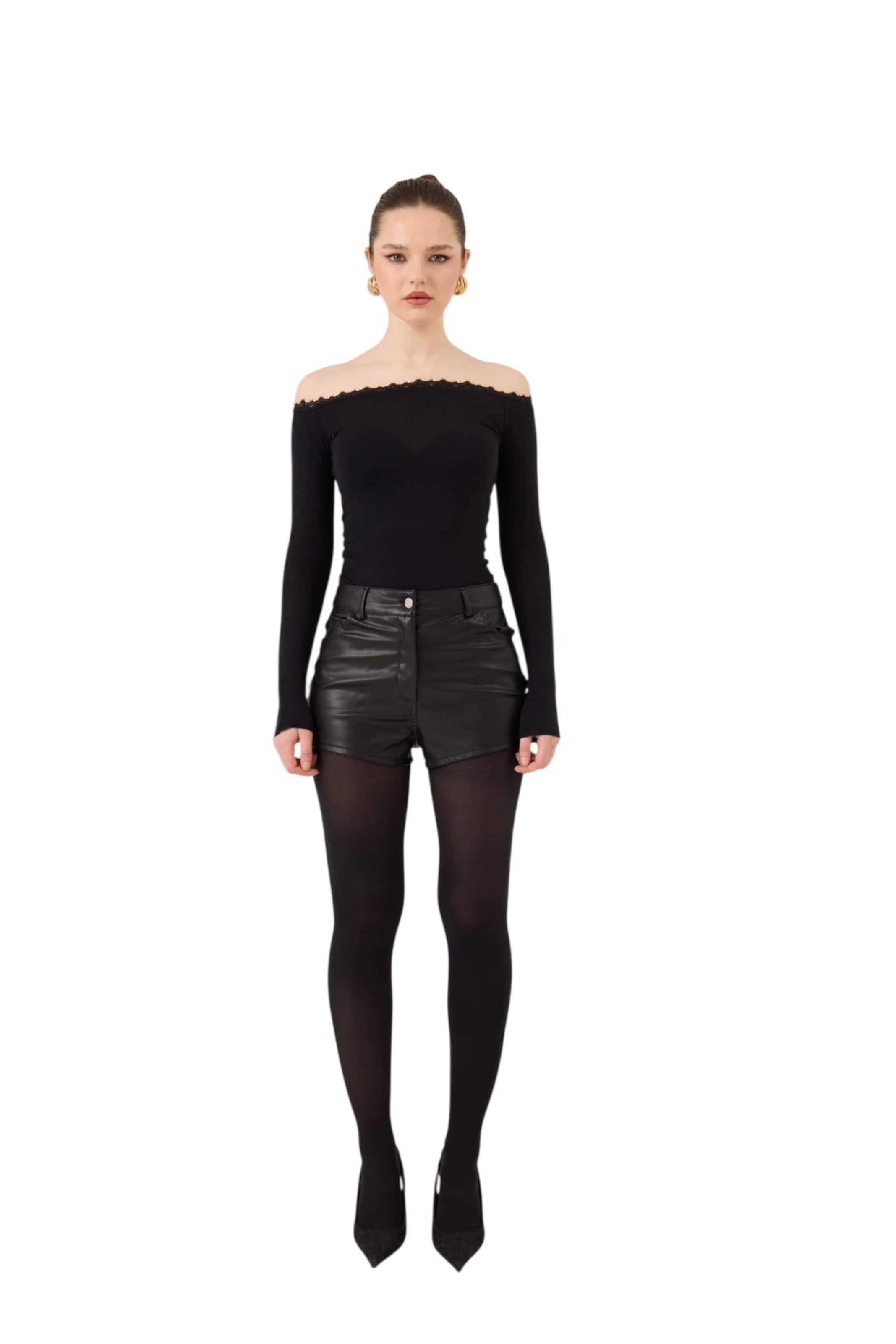 Chemisier HOLLY LOLLY en noir