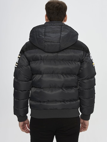 CIPO & BAXX Winterjacke Steppjacke CM233 in Grau