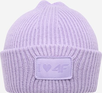 4F Athletic Hat in Purple