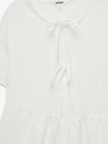 Koton Bluse in Weiß