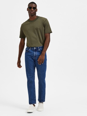 SELECTED HOMME Regular Jeans i blå