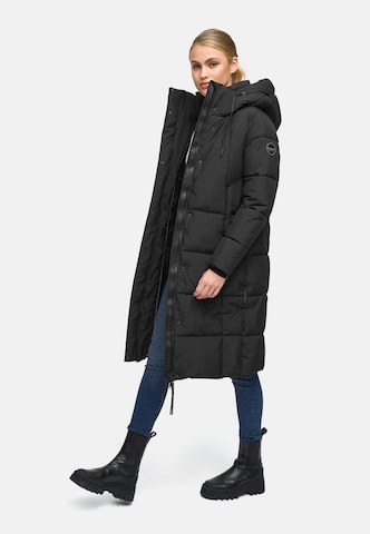 MARIKOO Winter coat 'Chumanii XVI' in Black