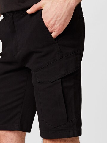 Regular Pantalon cargo 'Ryan' Kronstadt en noir