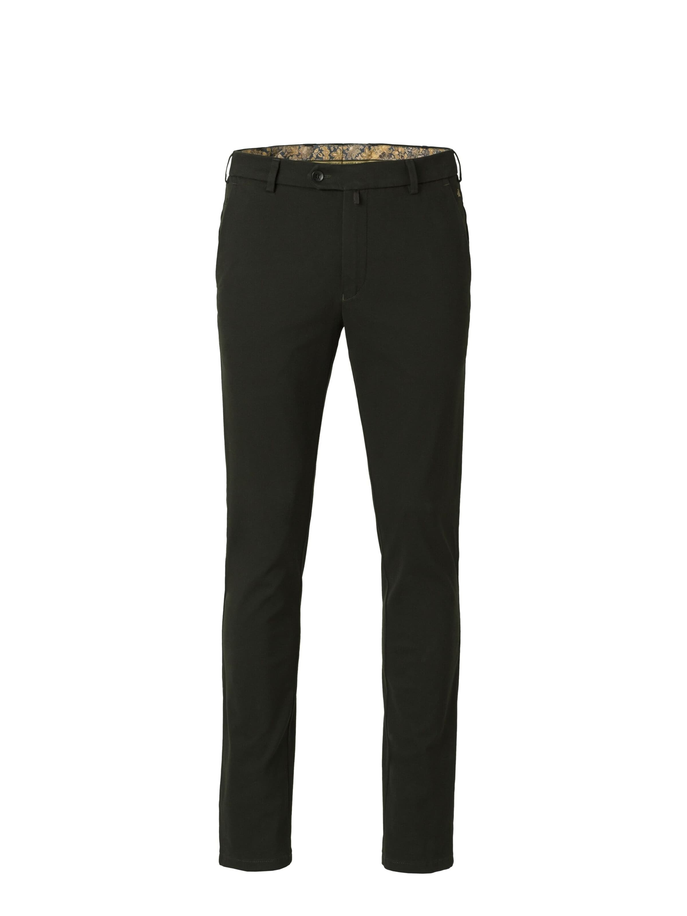 Pantalon chino 'Bonn' MEYER en vert : devant