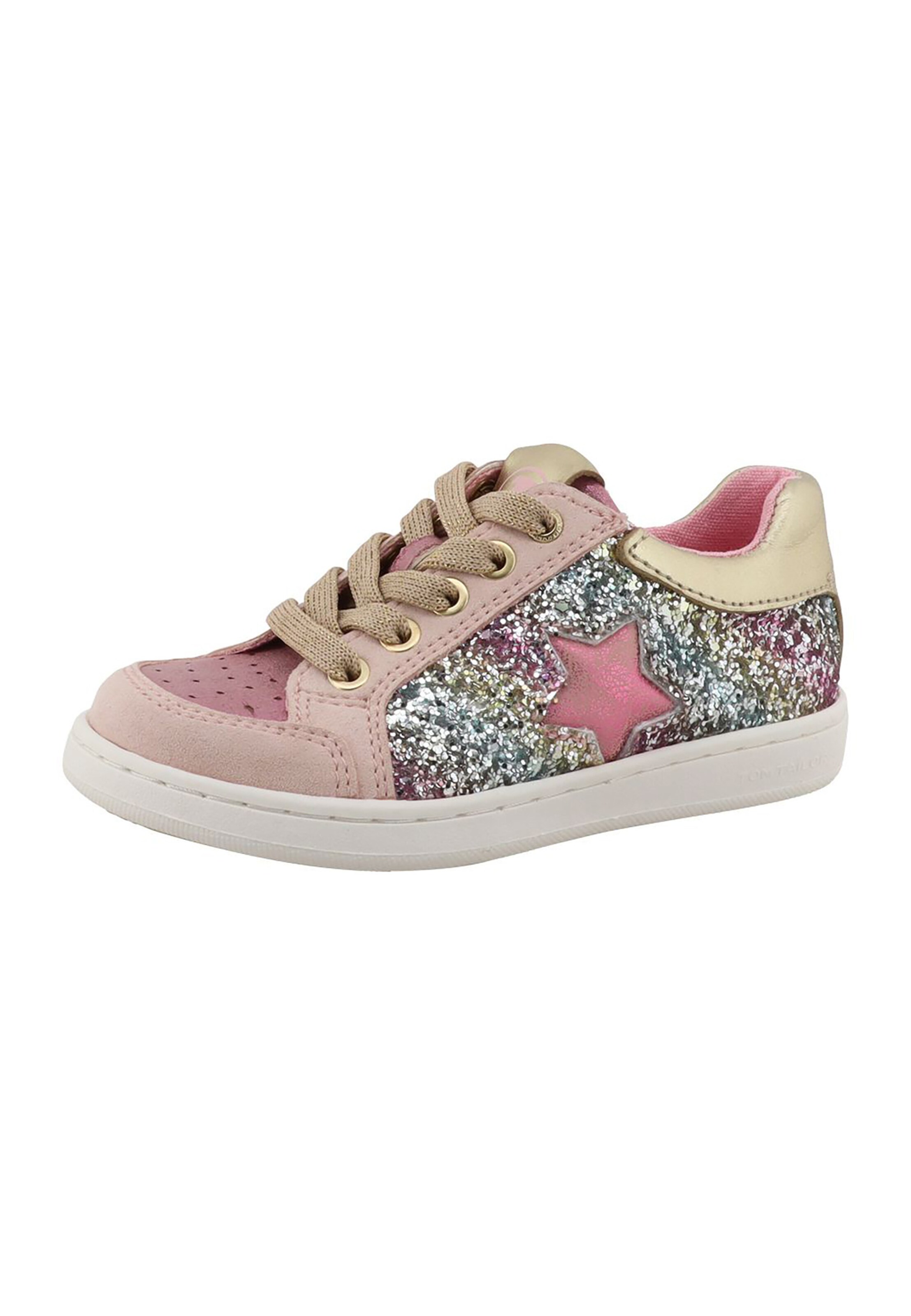 TOM TAILOR Sneaker in Pink: Vorderseite