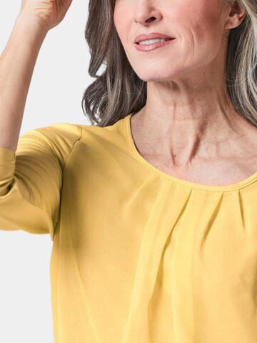 Goldner Bluse in Gelb