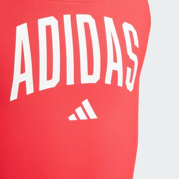 ADIDAS SPORTSWEAR Sportbadeanzug 'Collegiate' in Rot