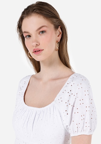 Robe Colin's en blanc