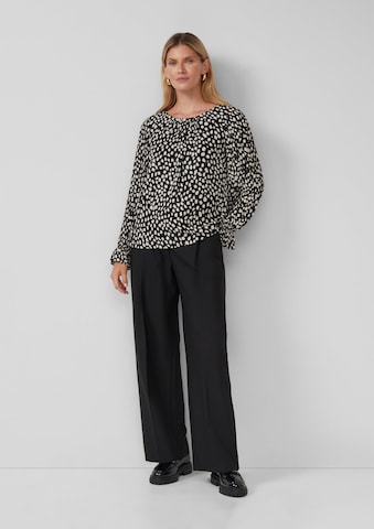 s.Oliver Blouse in Zwart