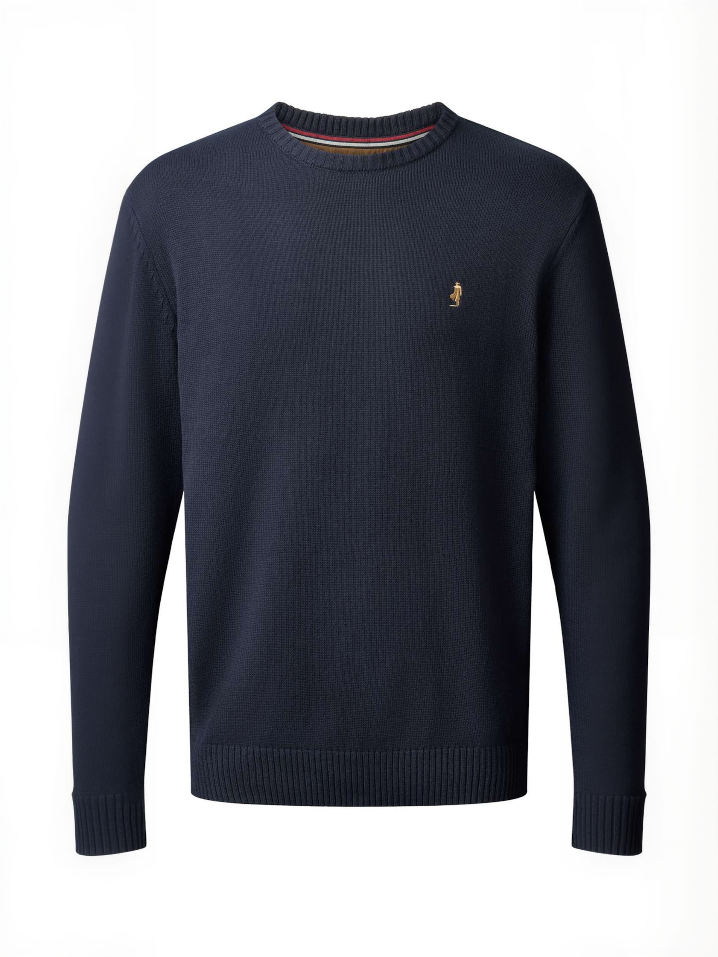 MCS Pullover ' MCBirk ' in Blau: Vorderseite