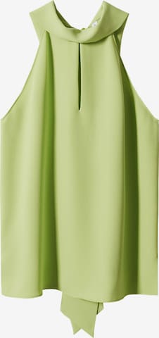 MANGO Bluzka 'CHARLOT' w kolorze zielony: przód